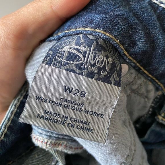 Silver suki capri jeans pants - Picture 6 of 6